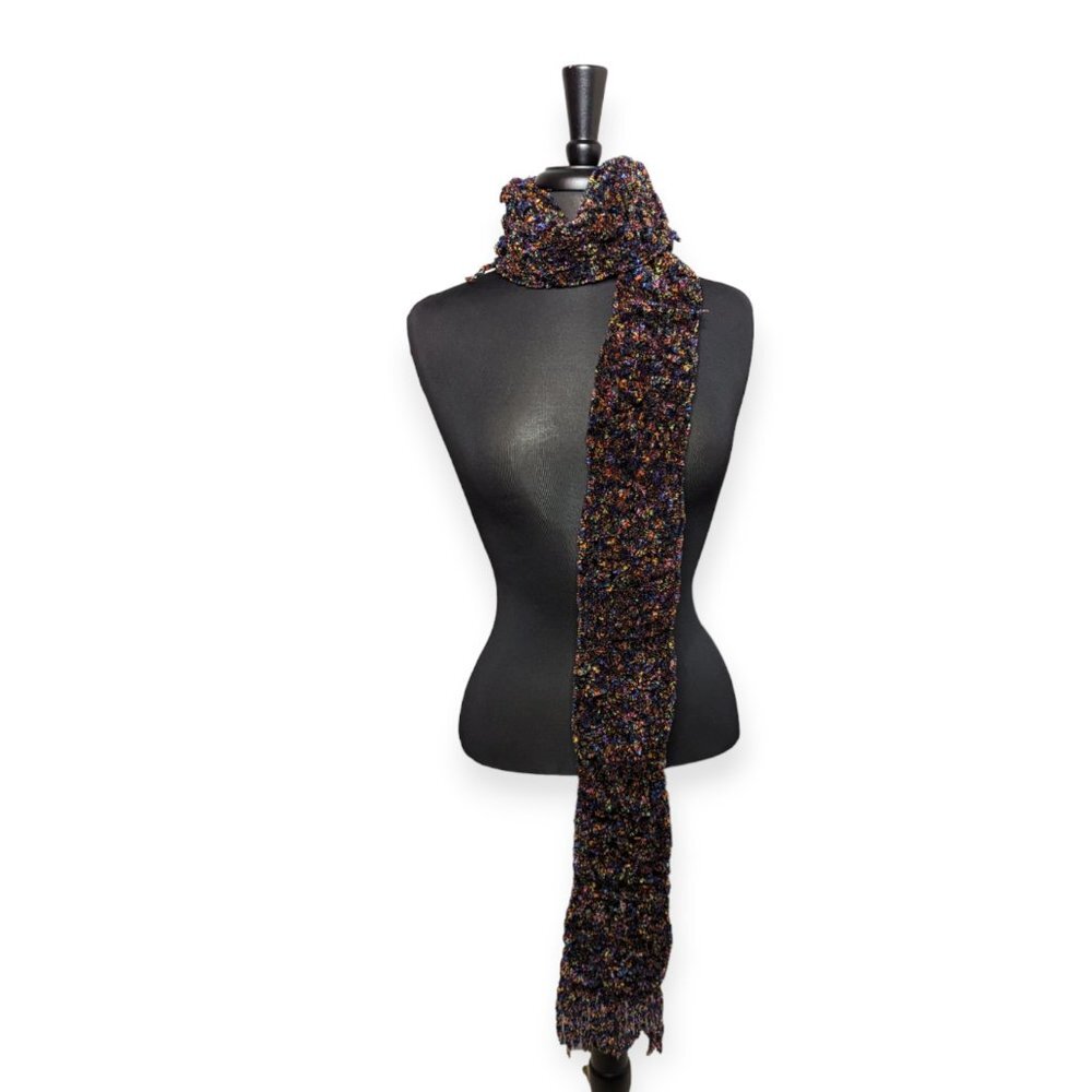 Multicolor Knit Scarf